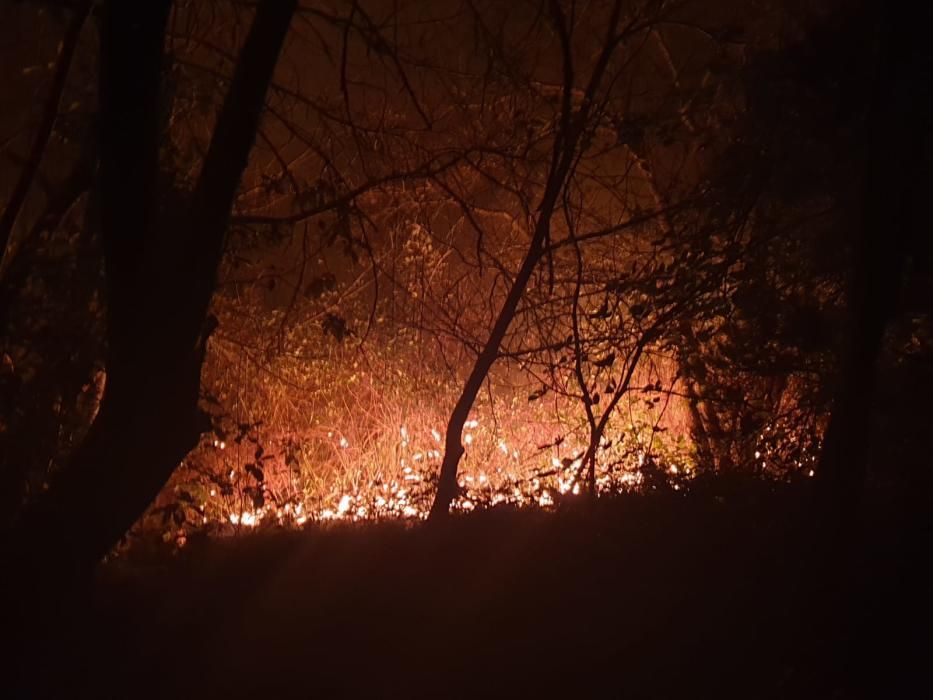 Conato dce incendio en La Victoria de Acentejo