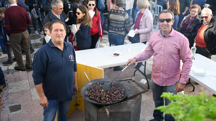 Una edición anterior de la Fiesta de la Castaña.