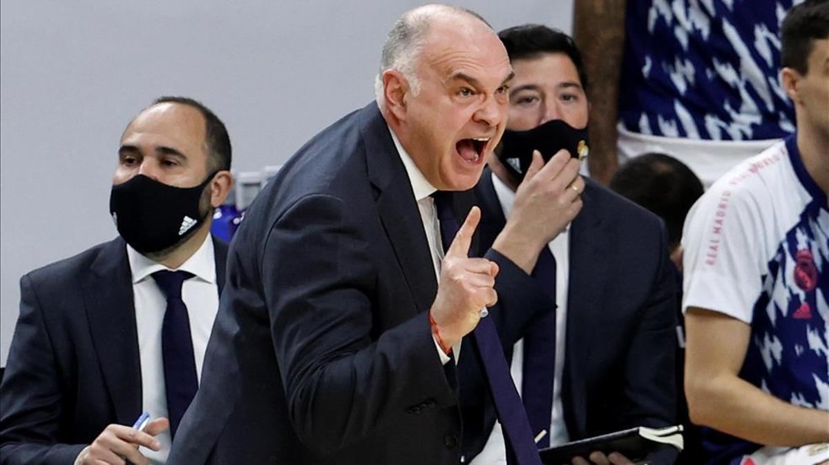 A Pablo Laso no le gustó el partido de su equipo