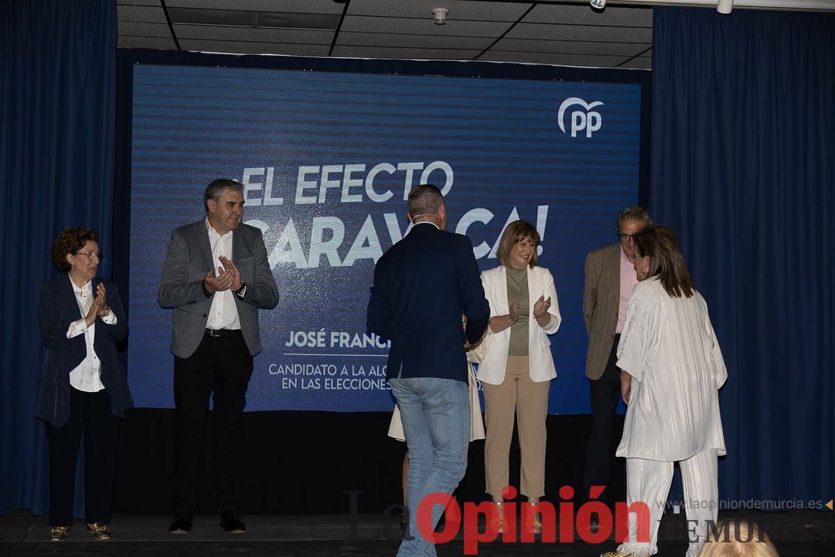 Elecciones 28M: Presentación de la lista del PP en Caravaca