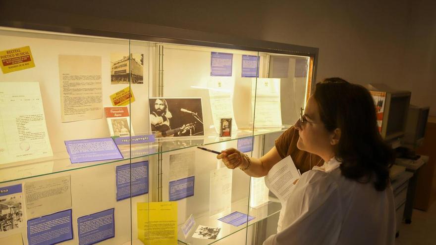 Vídeo | El Archivo Histórico Provincial de Badajoz recupera la censura musical de la Transición