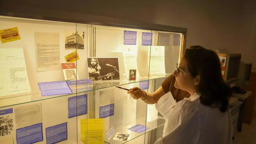 Vídeo | El Archivo Histórico Provincial de Badajoz recupera la censura musical de la Transición
