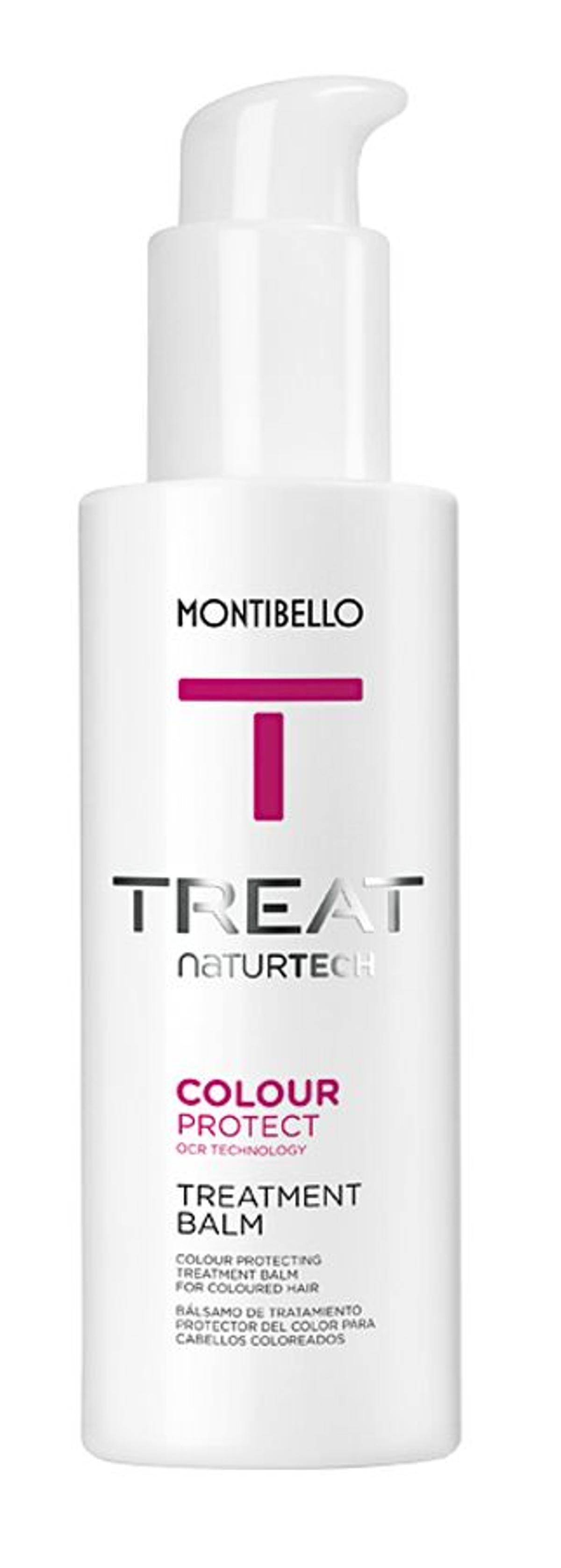 Fijar y dar brillo: Bálsamo hidratante intensivo Colour Protect Treat Naturtech, Montibello