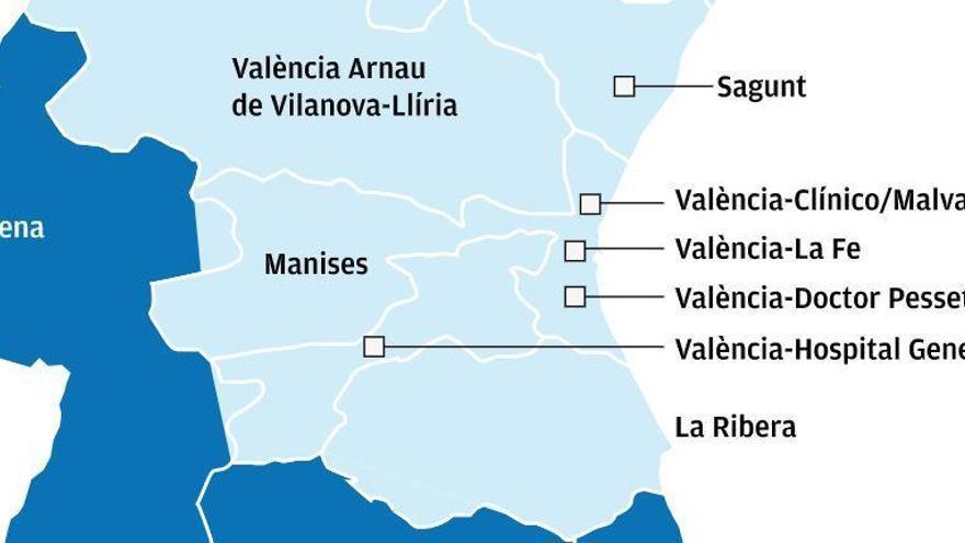 Conoce cuáles son los pueblos de cada departamento sanitario