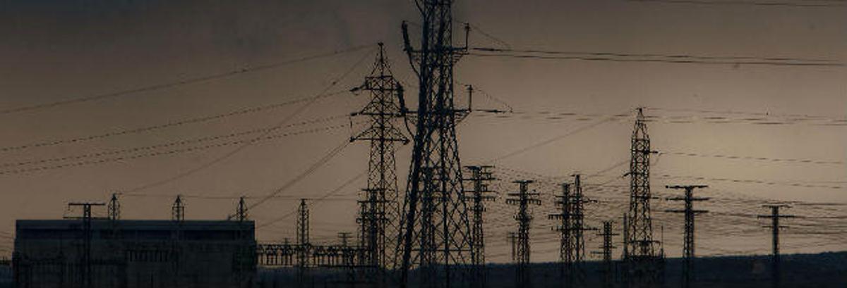 El consumo de luz se desploma