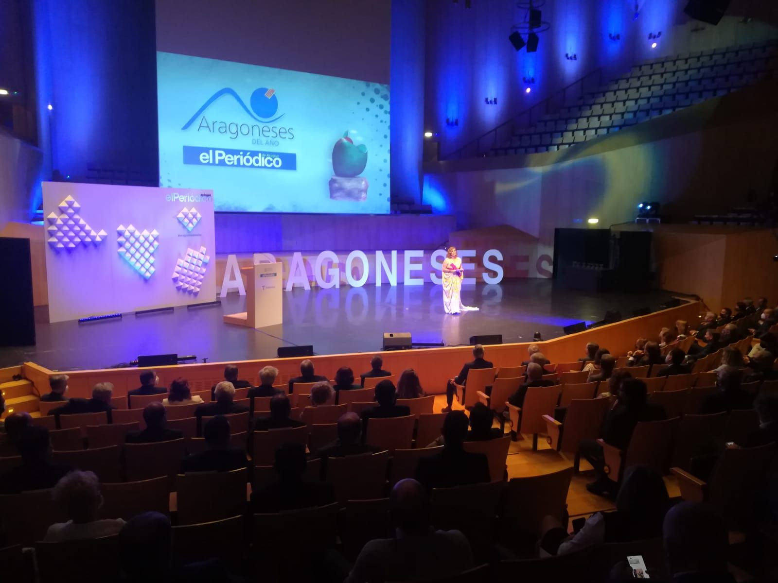 Escenario de los Aragoneses del Año