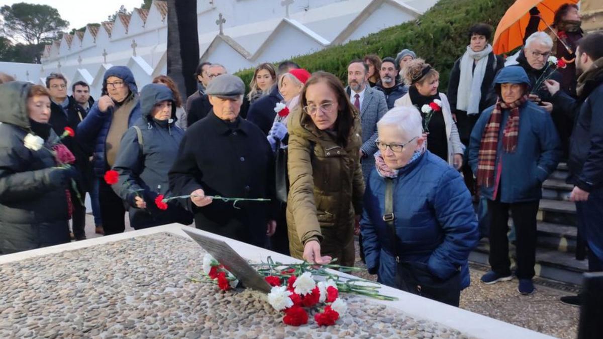 El cementerio de Capdepera acoge un momento. | B.CAPÓ