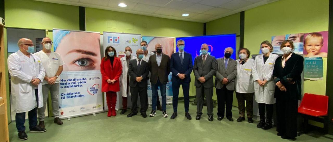 Presentación de la nueva campaña de Salud para frenar las agresiones sanitarias. | L.O.