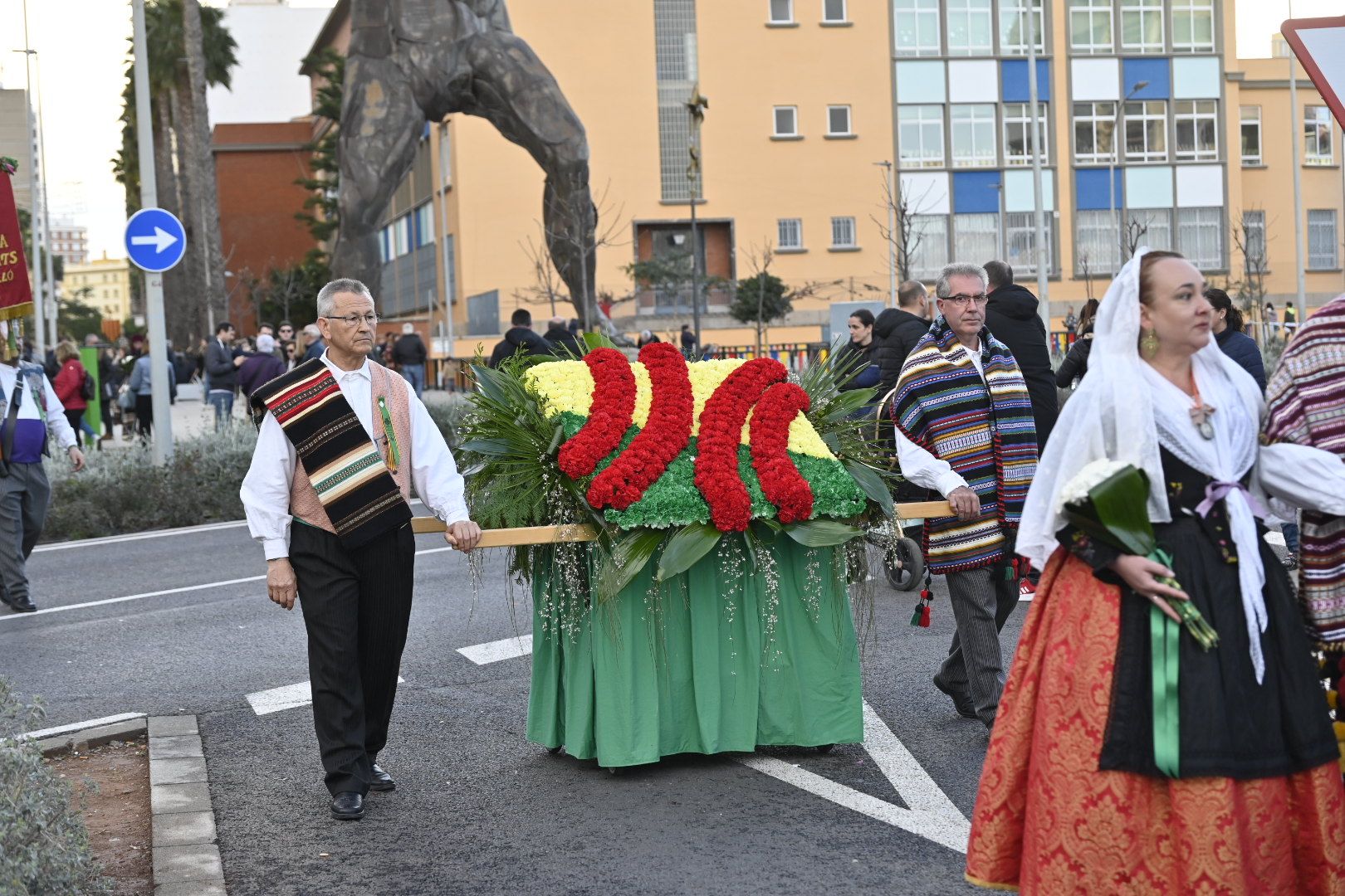 Todas las imágenes de la ofrenda de la Magdalena 2024