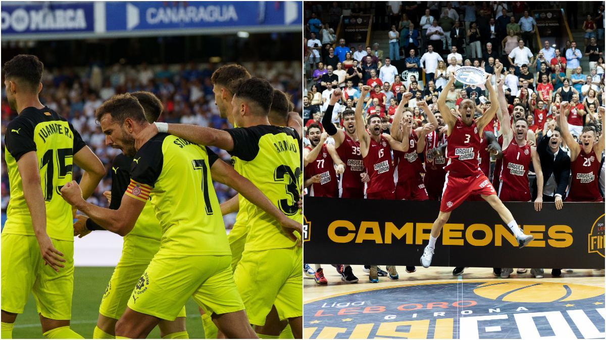 ¡Girona es de Primera! Fútbol y Baloncesto ascienden a la máxima categoría en 136 minutos de diferencia