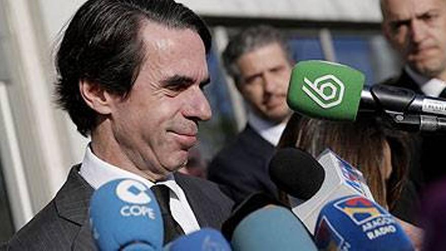 Aznar rechaza la invitación in extremis del PP para que participe en la campaña de las europeas