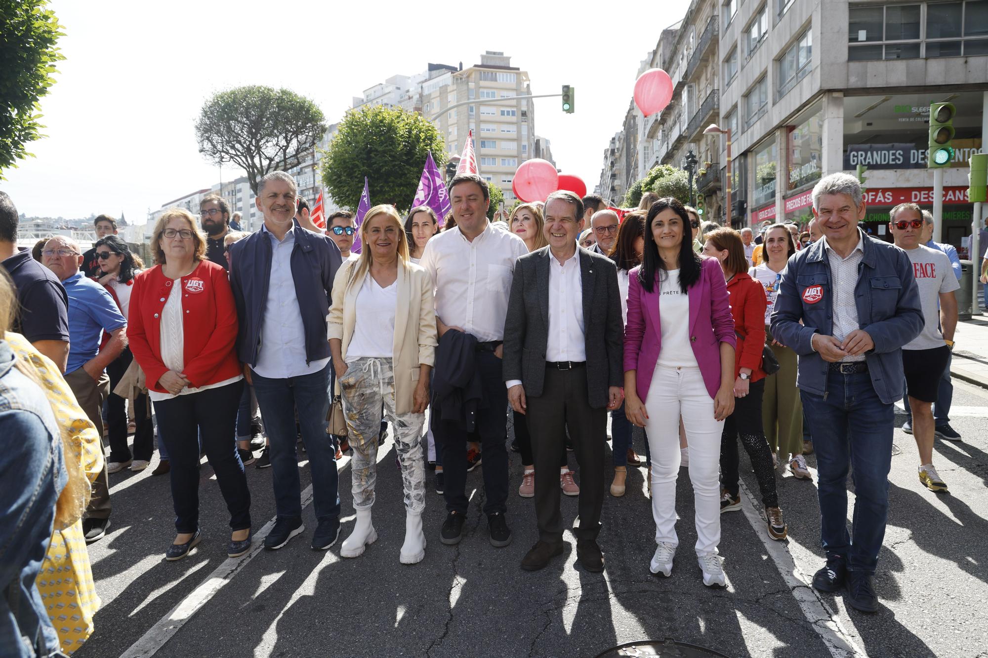 Primero de Mayo: las manifestaciones del Día del Trabajo toman Vigo