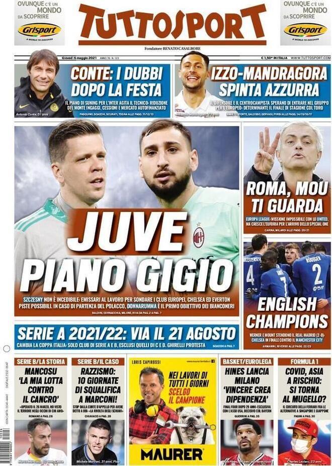 La portada de Tuttosport