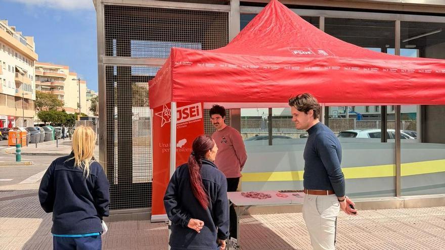 "El PP no ha hecho nada por la juventud de la isla": las Juventudes Socialistas de Ibiza se movilizan ante la crisis de la vivienda