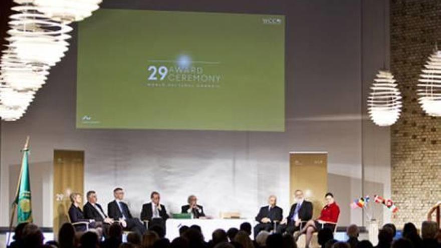 Imatge de la cerimònia d&#039;entrega dels premis World Future Council a Dinamarca l&#039;any 2012.