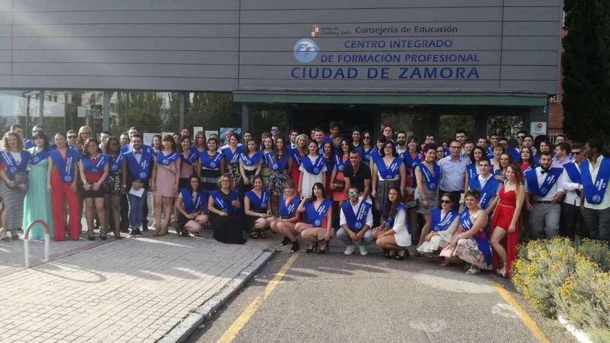 Los alumnos del CIFP Ciudad de Zamora se gradúan