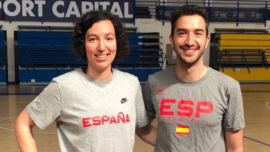 Víctor Prieto y Cristina Lázaro ponen el toque zamorano a las selecciones Sub-15 de Baloncesto