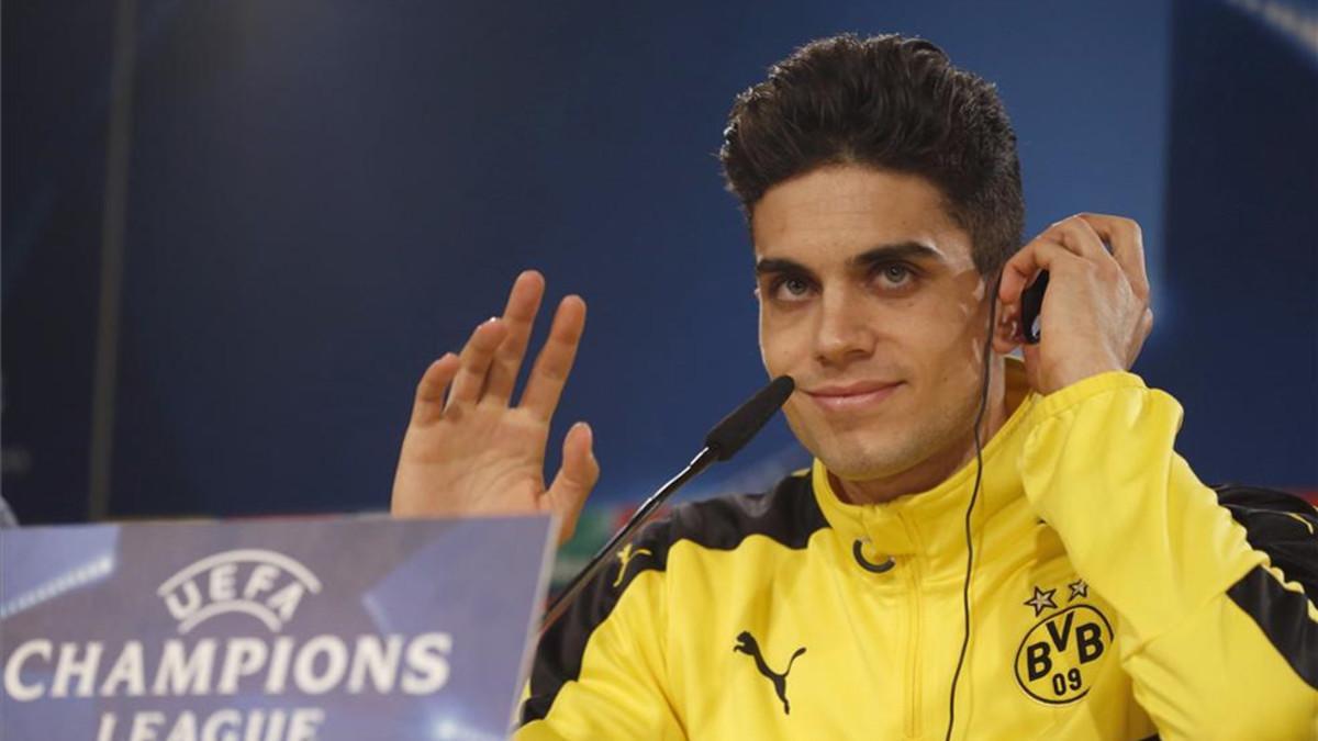 Marc Bartra, convencido de que los de Tuchel pueden imponerse en el Bernabéu y pasar a octavos como primeros