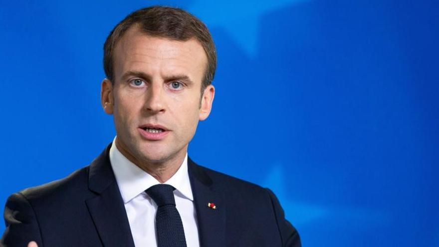 Macron propuso un presupuesto para toda la UE.