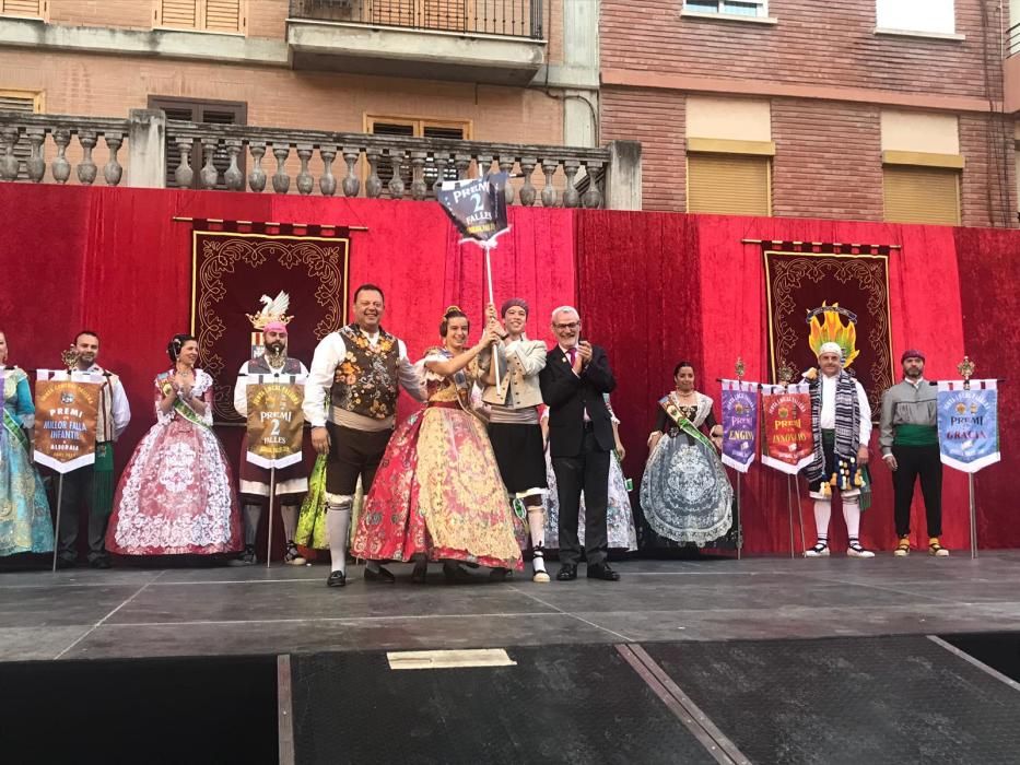 Premios falleros 2019 en Alboraia