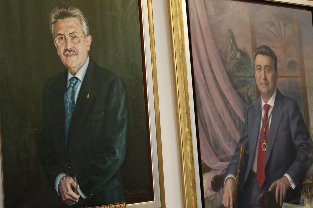 Díez y Giner, dos de los presidentes del PP.