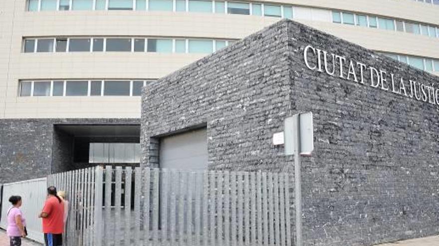 La Ciudad de la Justicia de Elche, donde la Sección Séptima de la Audiencia acoge el juicio.