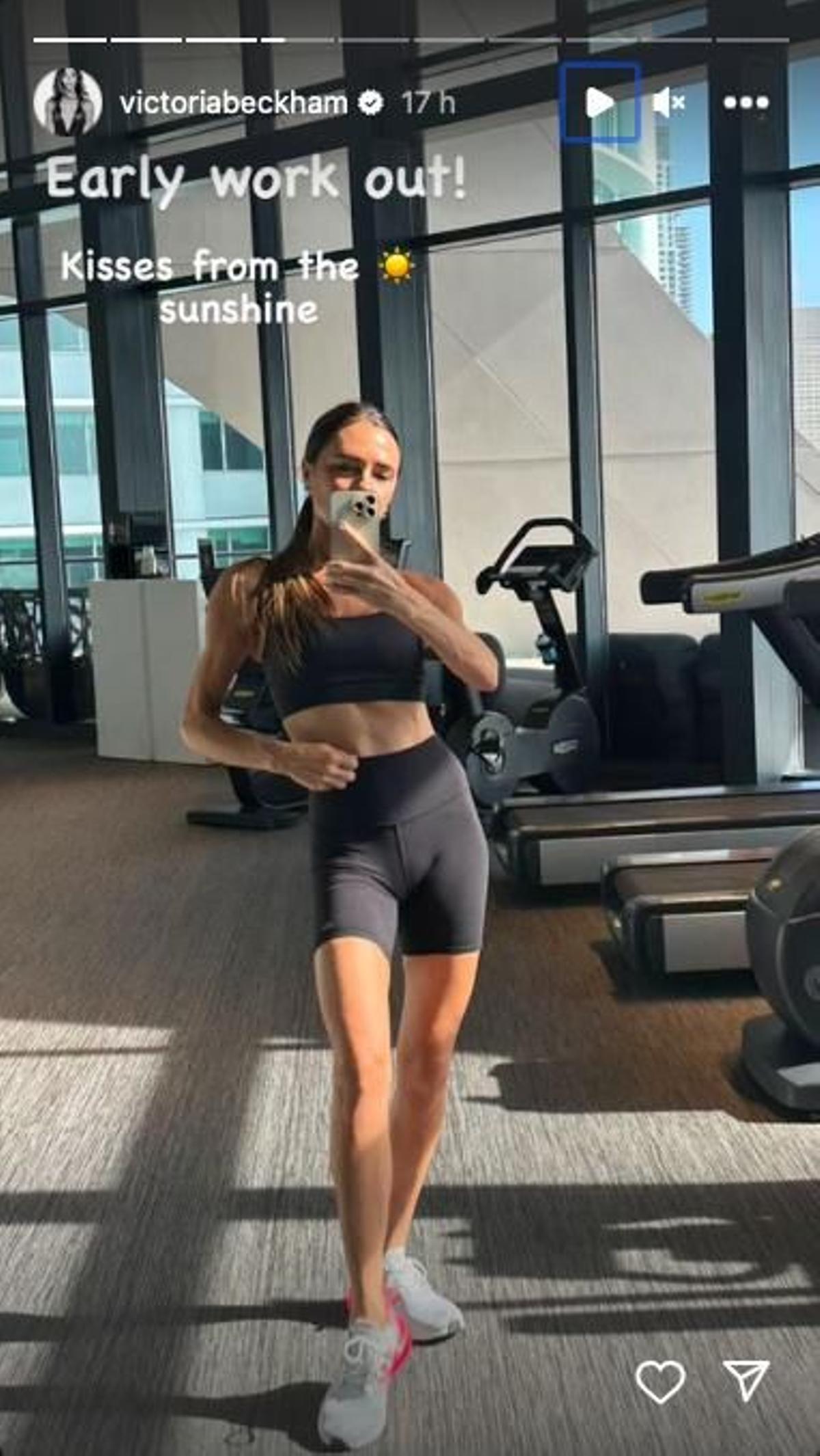 Victoria Beckham abdominales