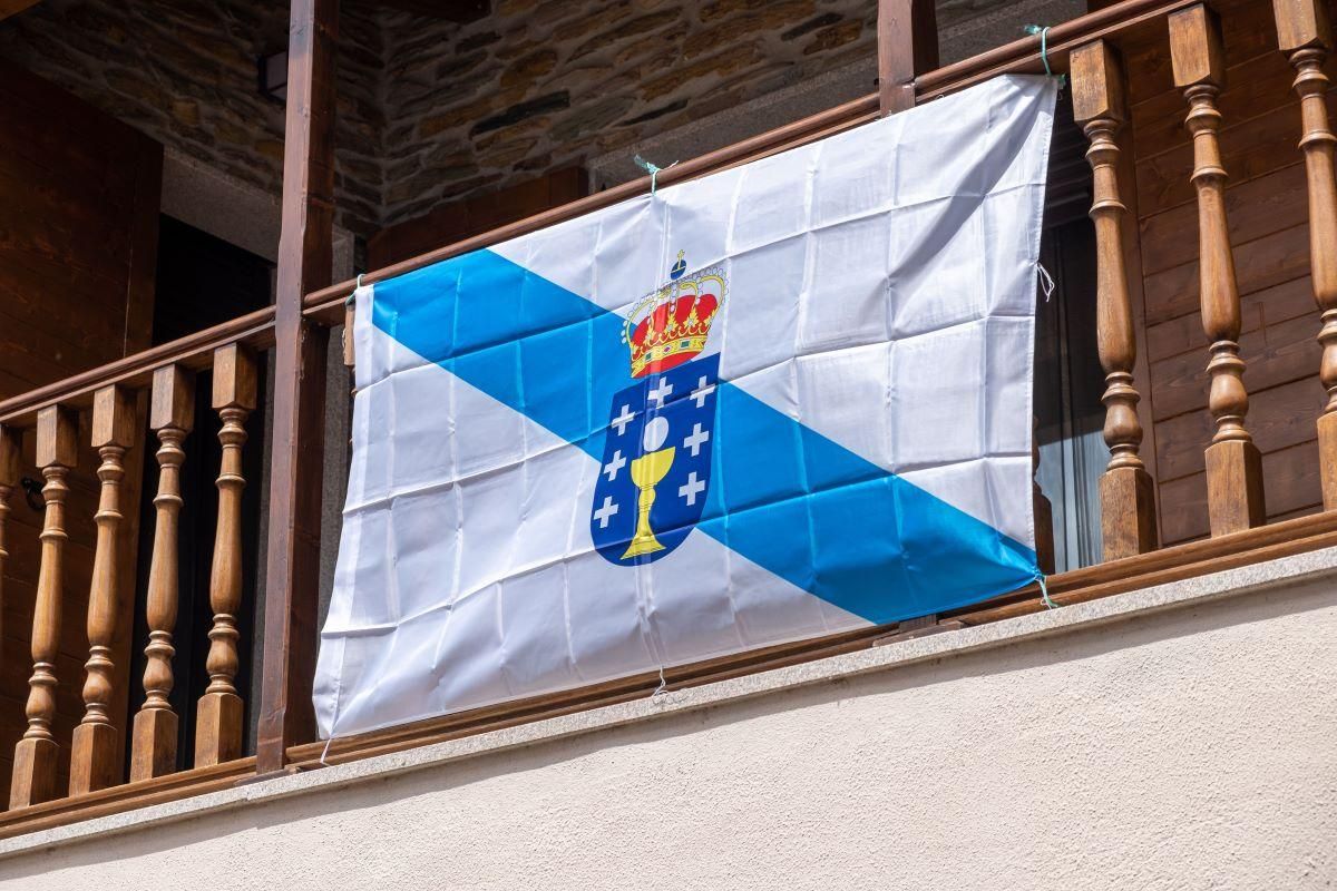 Bandera de Galicia.
