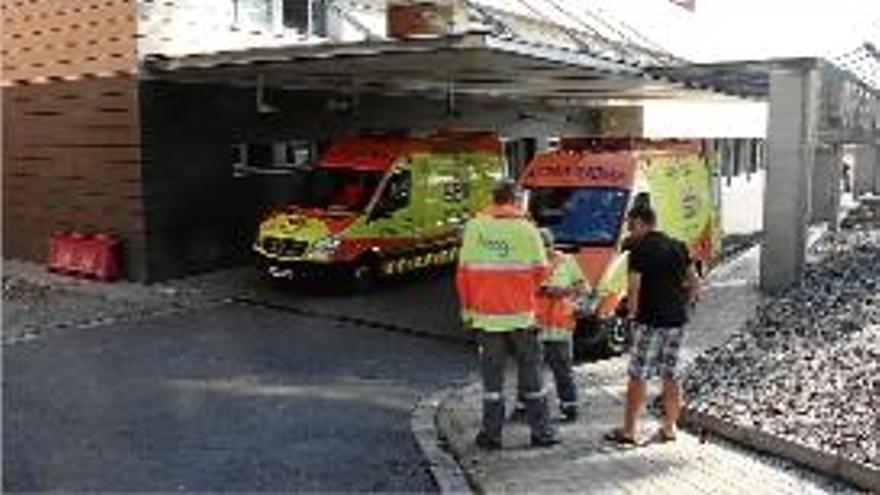 Segona jornada de vaga d&#039;ambulàncies arreu de Catalunya.