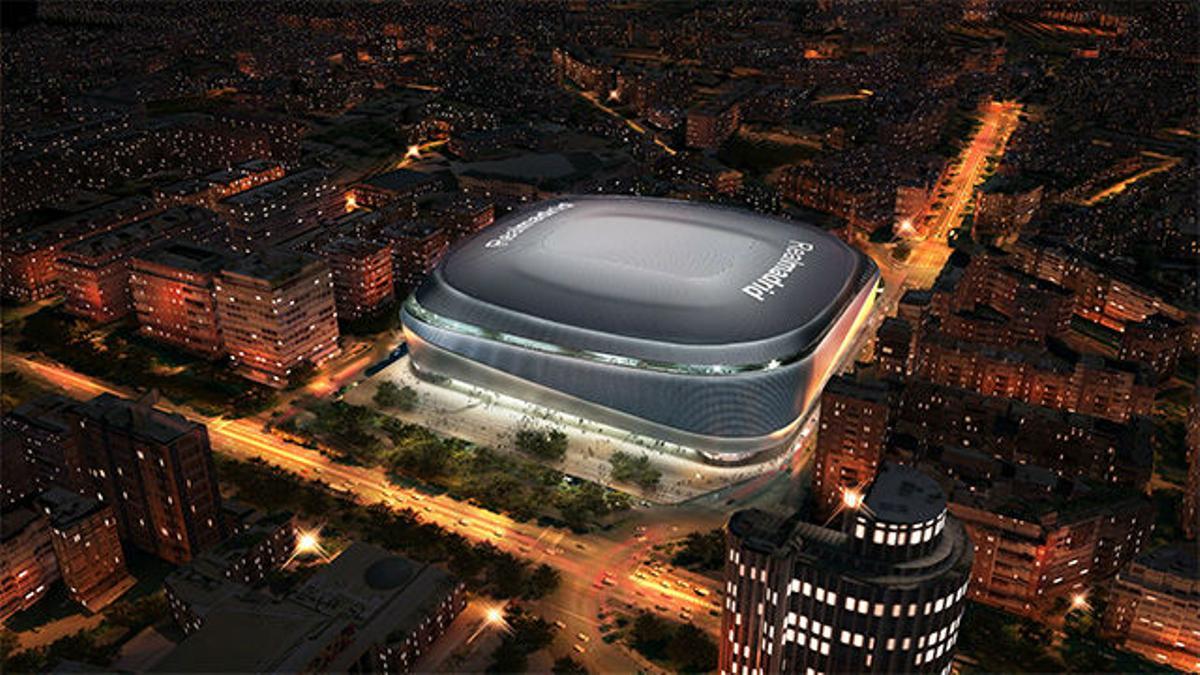 Así será el nuevo Bernabéu