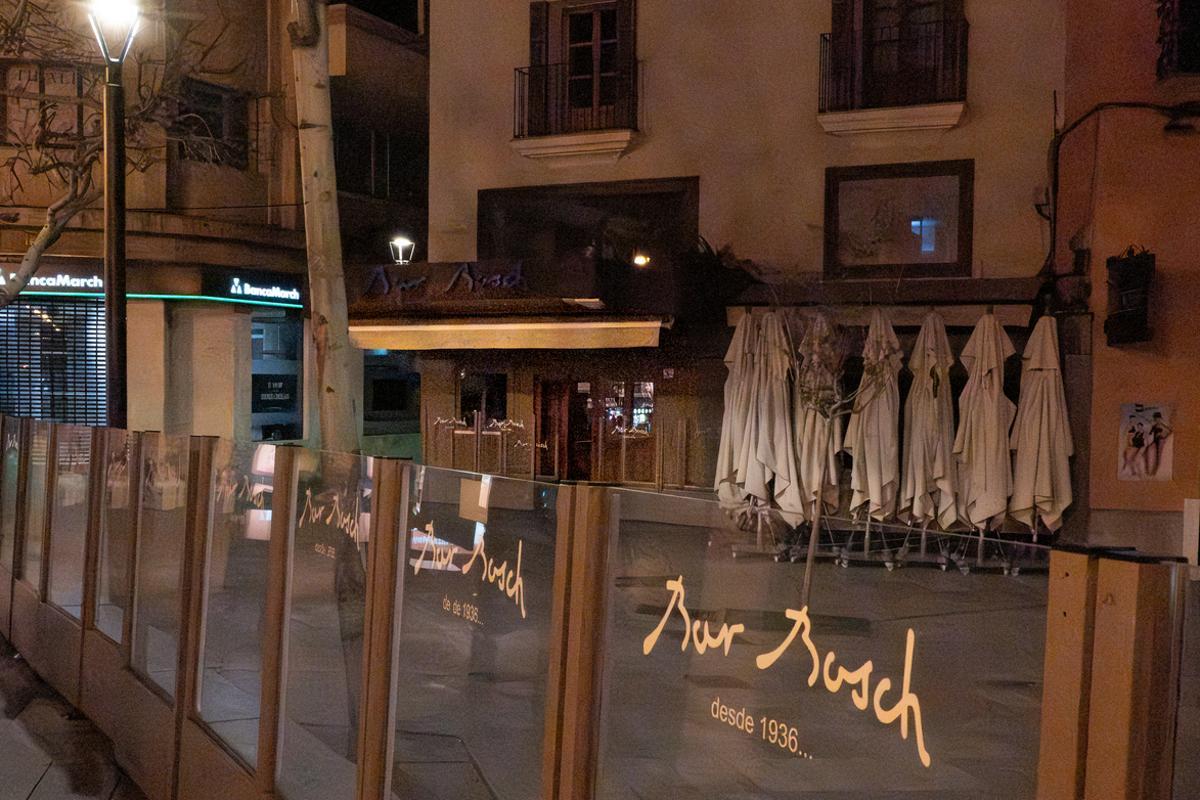 Bar Bosch, en la calle Joan Carles I de Palma