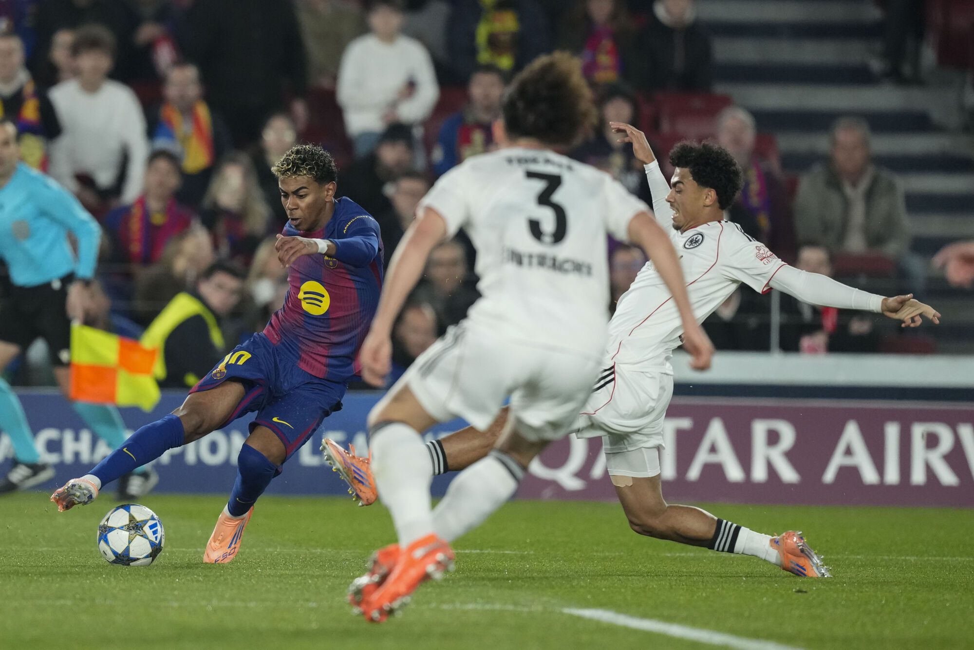 Champions League: FC Barcelona - Eintracht Frankfurt.