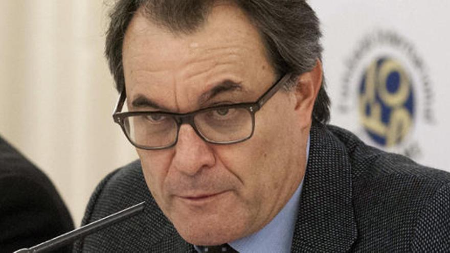 Artur Mas, este viernes.