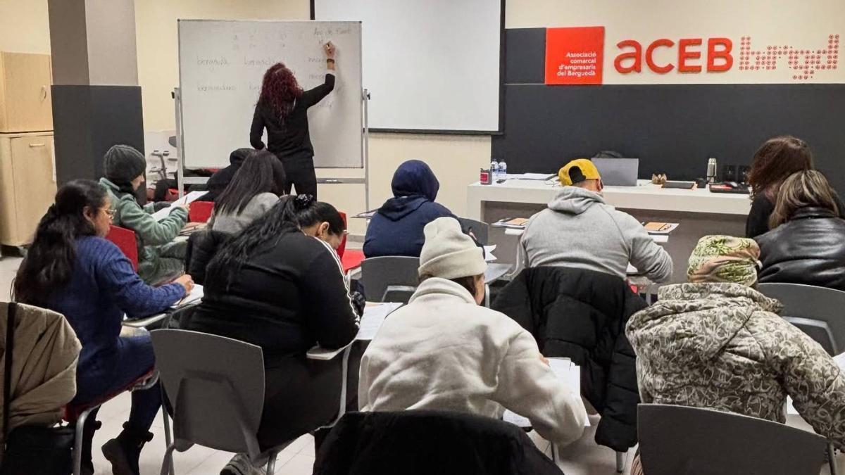 Una formació a l'ACEB, en una imatge d'arxiu