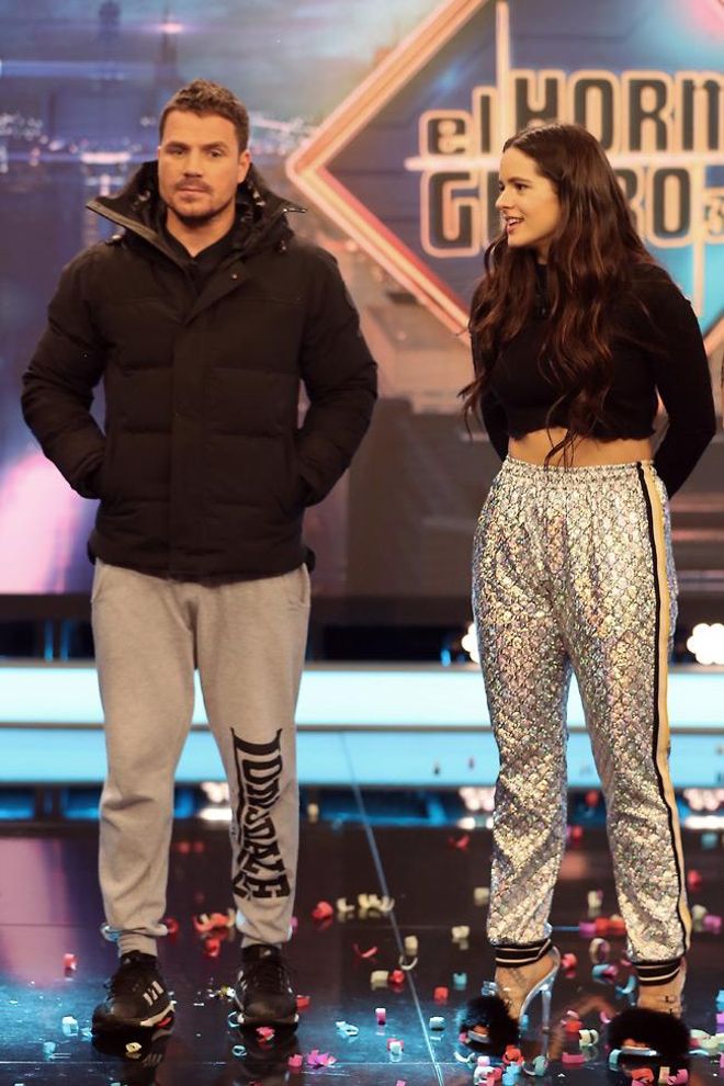 Rosalía y Dani Martín, en 'El Hormiguero'