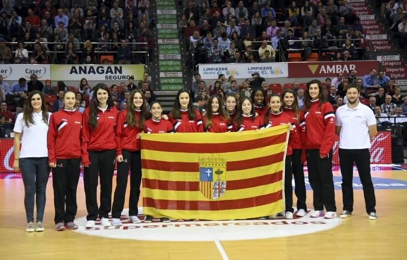 Las mejores imágenes del CAI Zaragoza - Bilbao Basket