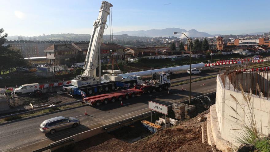 La &quot;Y&quot; estará cerrada mañana durante siete horas para izar el nuevo símbolo de Oviedo