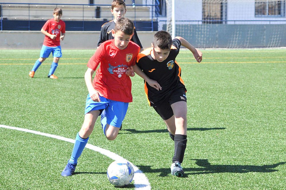 Fútbol base del fin de semana