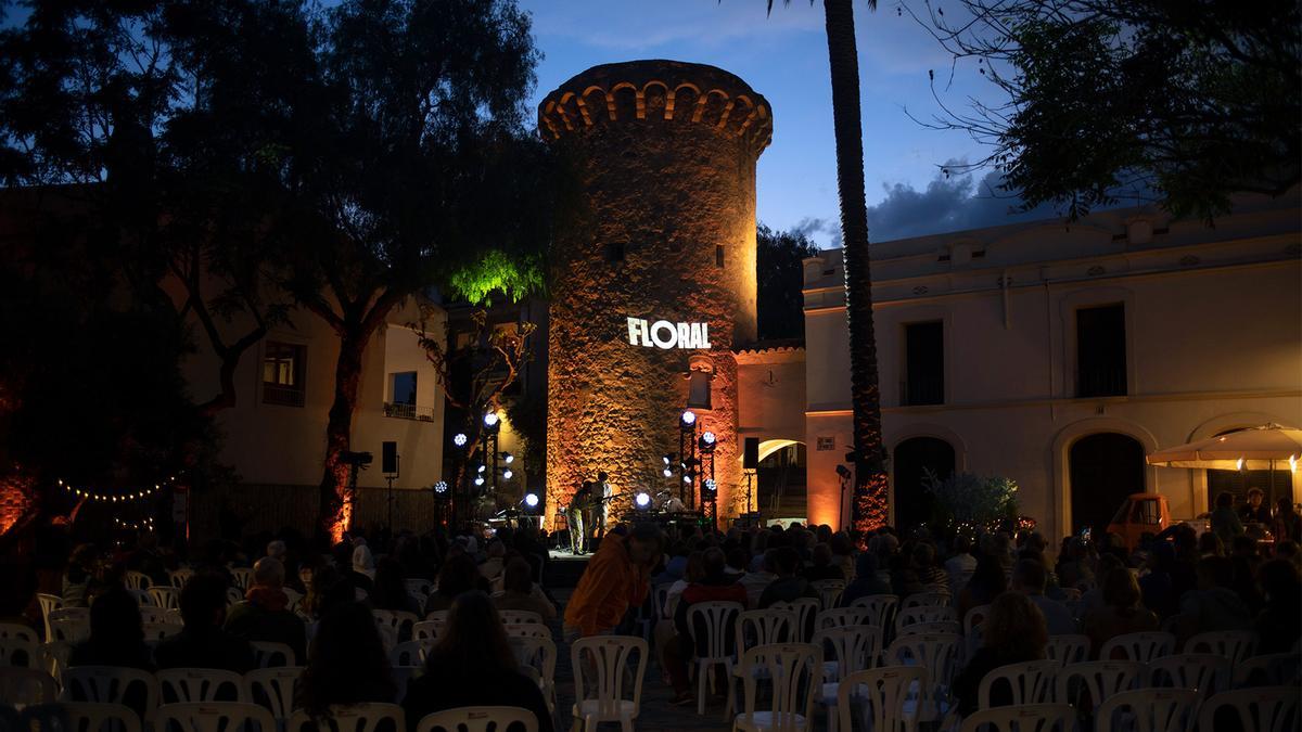 Torre d’en Nadal de Vilassar de Mar en una edición anterior del Floral.