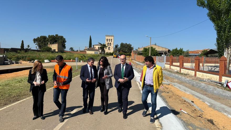 Humanización de travesías: este año acaban las obras en Pajares, Tagarabuena y Cañizo