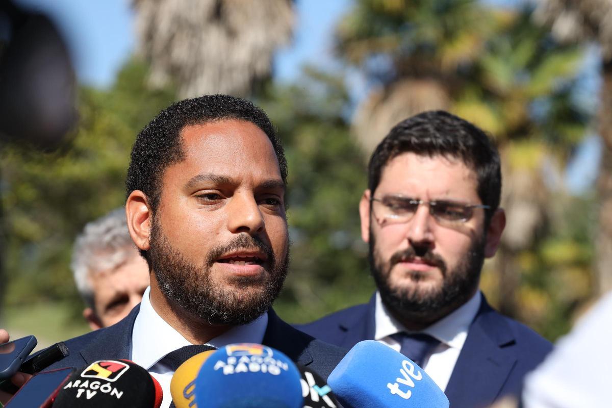 Garriga y Nolasco, en una a Zaragoza visita el pasado año.