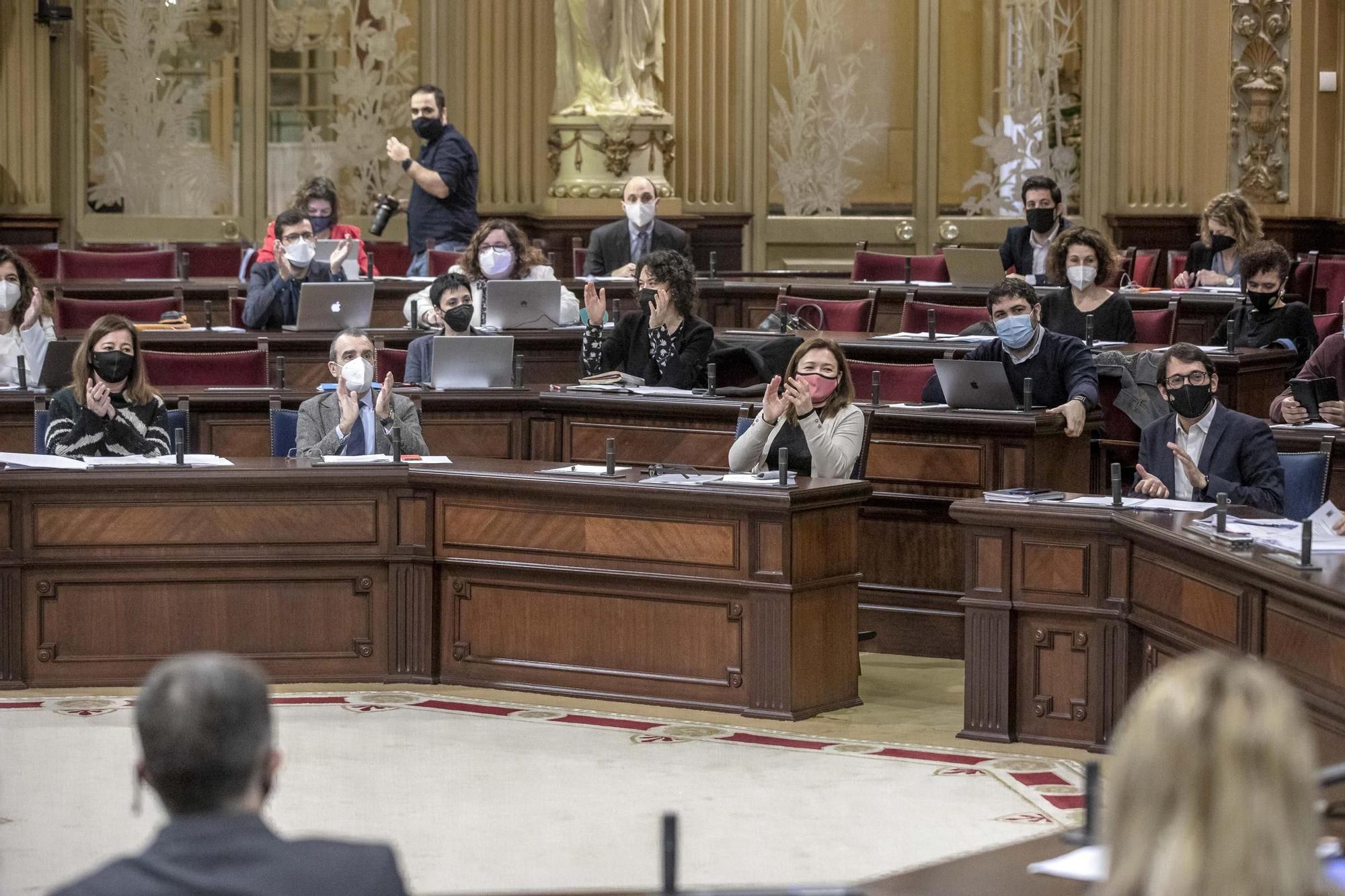 Pleno del Parlament de día 23 de febrero de 2021