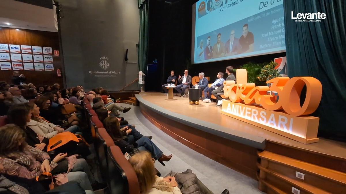 La Setmana de l'Economia d'Alzira aborda experiencias de éxito con la mesa redonda "De 0 A 100"