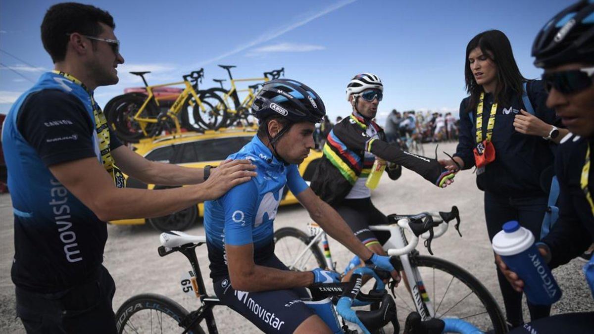 Mikel Landa, en La Planche des Belles Filles