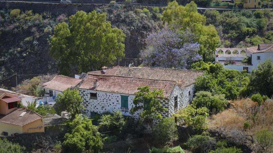 Cuartel El Colmenar en el barranco San Miguel de Valsequillo