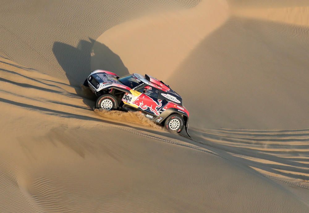 Las fotografías de la segunda etapa del Dakar.