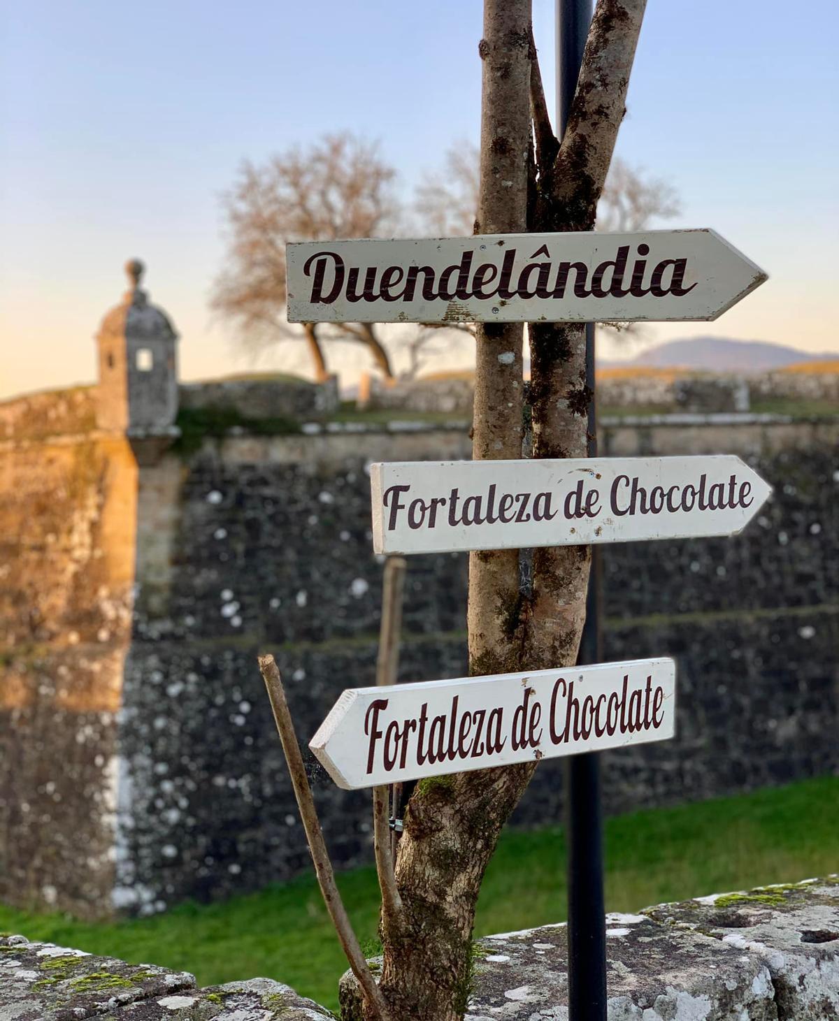 Duendelandia o la Fortaleza de Chocolate son dos de los atractivos de la Navida en Valença.