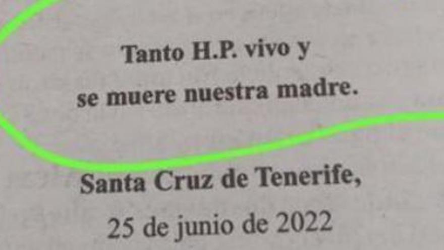 La peculiar esquela que se ha vuelto viral por la verdad y la contundencia del mensaje