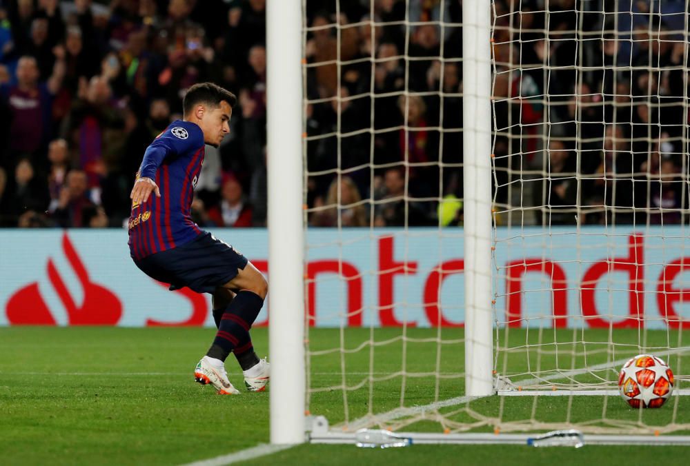 El Barça - Lió, en fotos