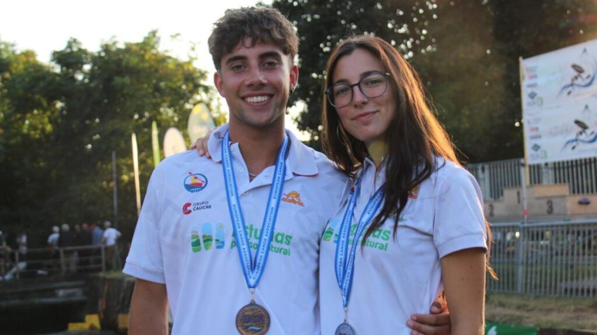 Nil Garcia i Aisa López, bronze i plaza al Campionat d’Europa d’estil lliure de Graz